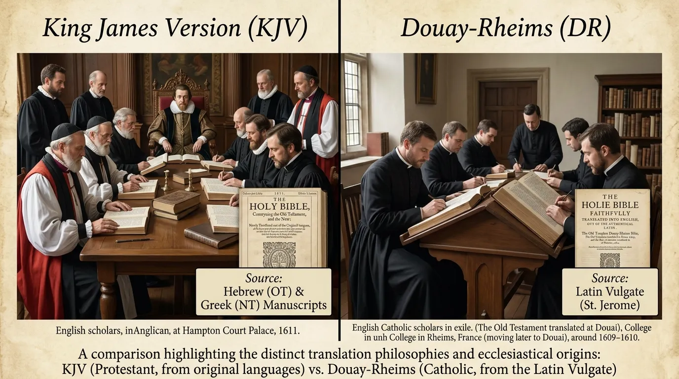 KJV vs Douay-Rheims