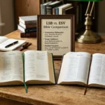LSB vs ESV Bible