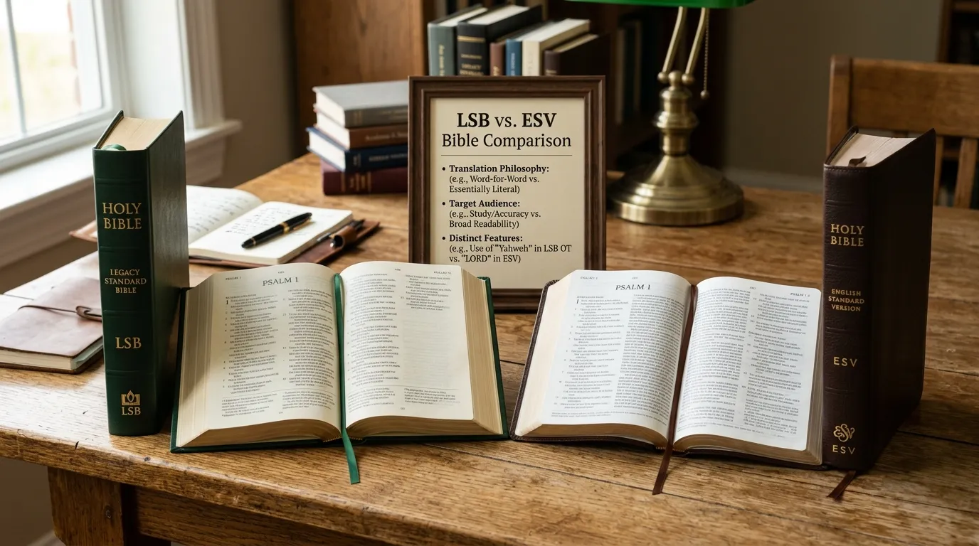 LSB vs ESV Bible