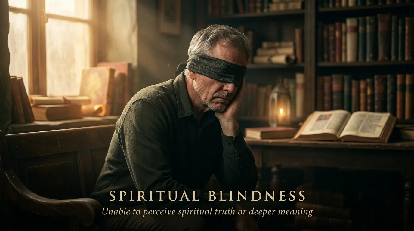 Spiritual Blindness Meaning