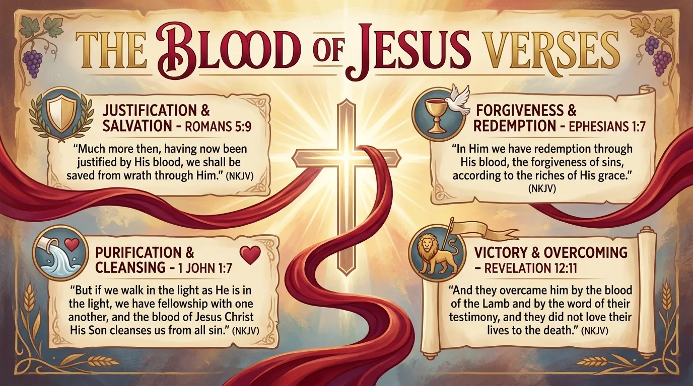 Blood of Jesus Verses