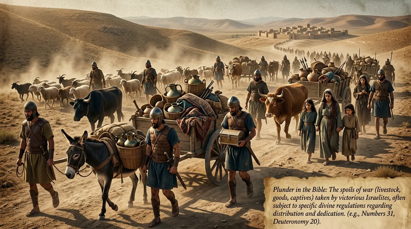 Plunder Meaning in the Bible